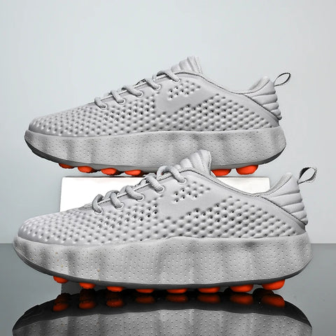 Brand Men Casual Shoes Thick Sole Soft Fashion Sneakers Summer Breathable Male Walking Shoes Zapatillas Hombre Mens Shoes