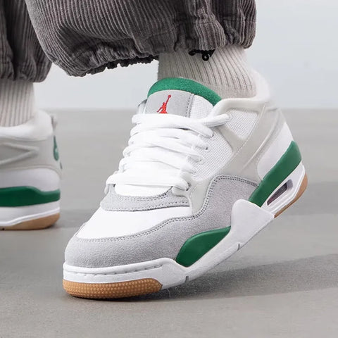 Jordan 4 RM Pine Green Low-Top Sneakers