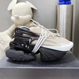GradientRush™ Unisex Sneakers – Gradient Color, Thick Sole & Everyday Comfort