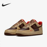 Nike Air Force 1 Official Genuine CUPSOLE Unisex Retro Outdoor Patchwork Lightweight Sneakers HQ3447-222