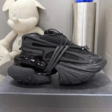 GradientRush™ Unisex Sneakers – Gradient Color, Thick Sole & Everyday Comfort