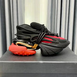 GradientRush™ Unisex Sneakers – Gradient Color, Thick Sole & Everyday Comfort